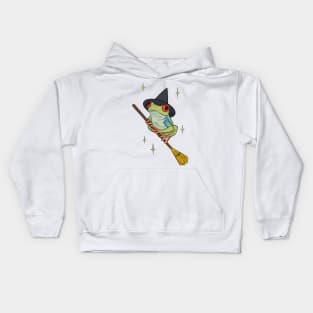 Frog Witch Kids Hoodie